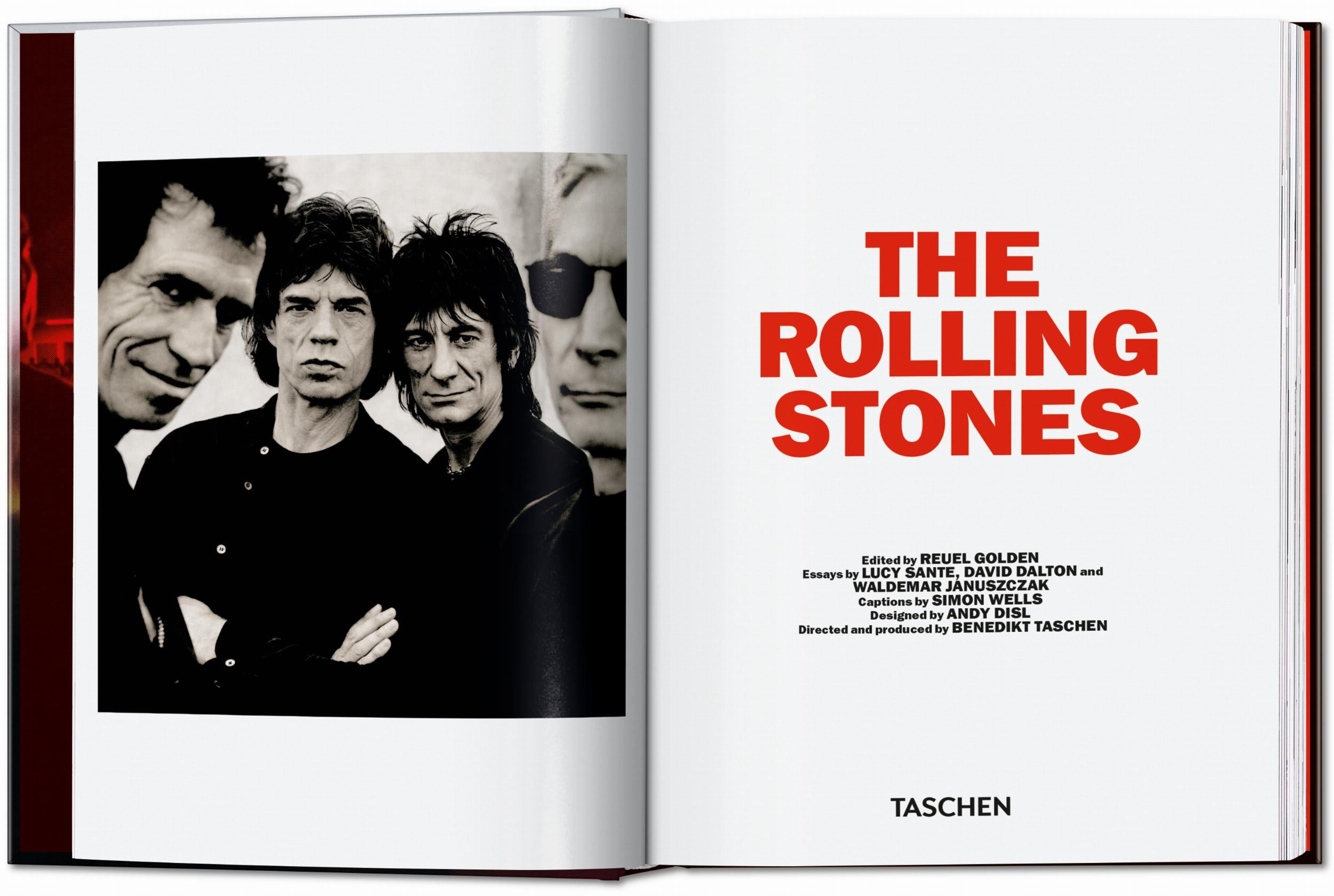 TASCHEN Music The Rolling Stones. 45th Ed. Cheeky British Style