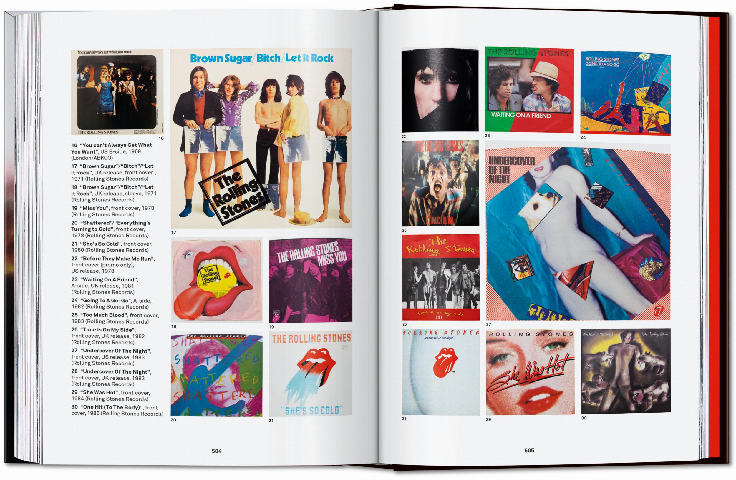 TASCHEN Music The Rolling Stones. 45th Ed. Cheeky British Style