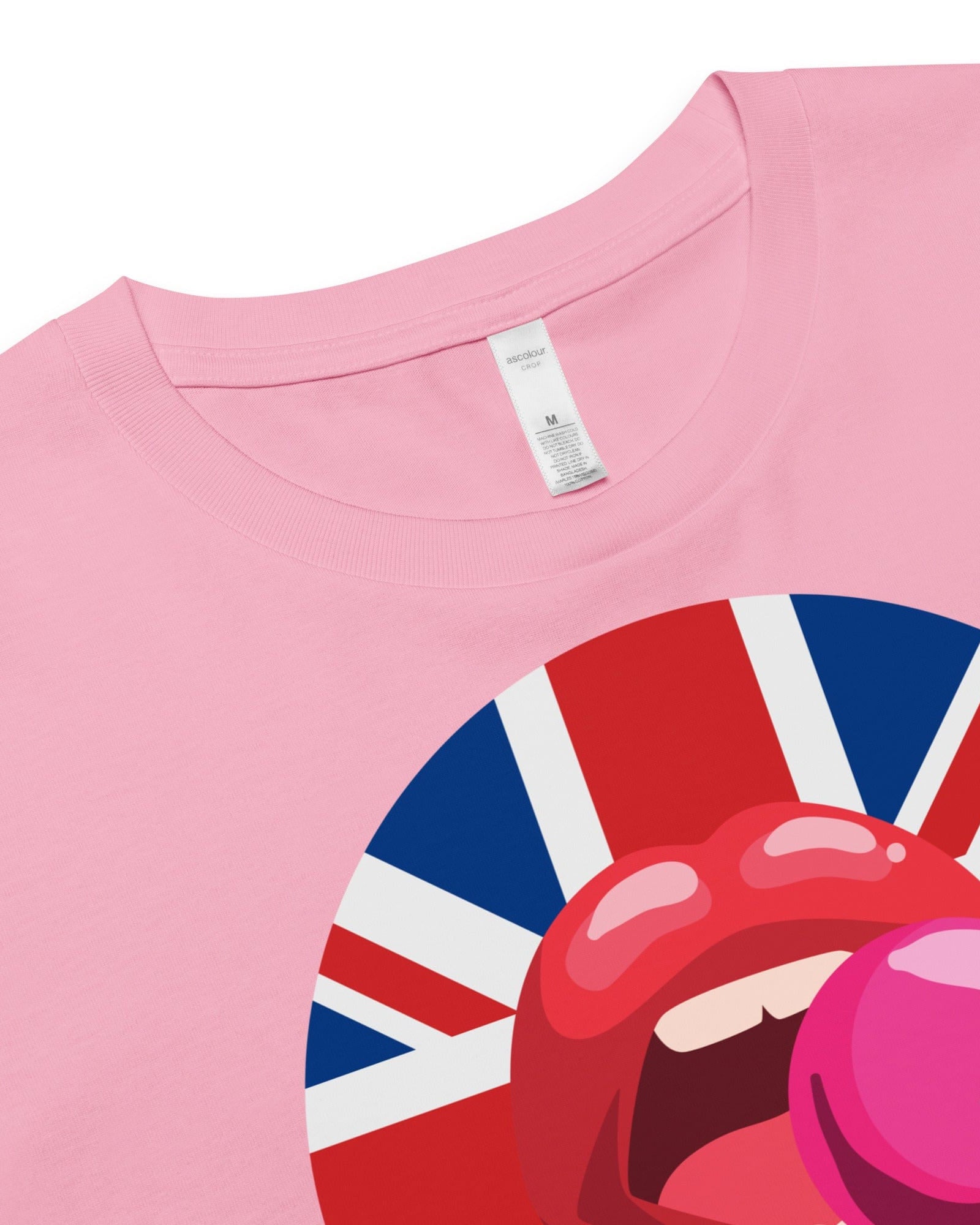 The British Tongue | Cheeky Crop Top Crop Tops Jolly & Goode