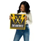 The Knitwits Poster 12″×12″ Posters, Prints, & Visual Artwork Jolly & Goode