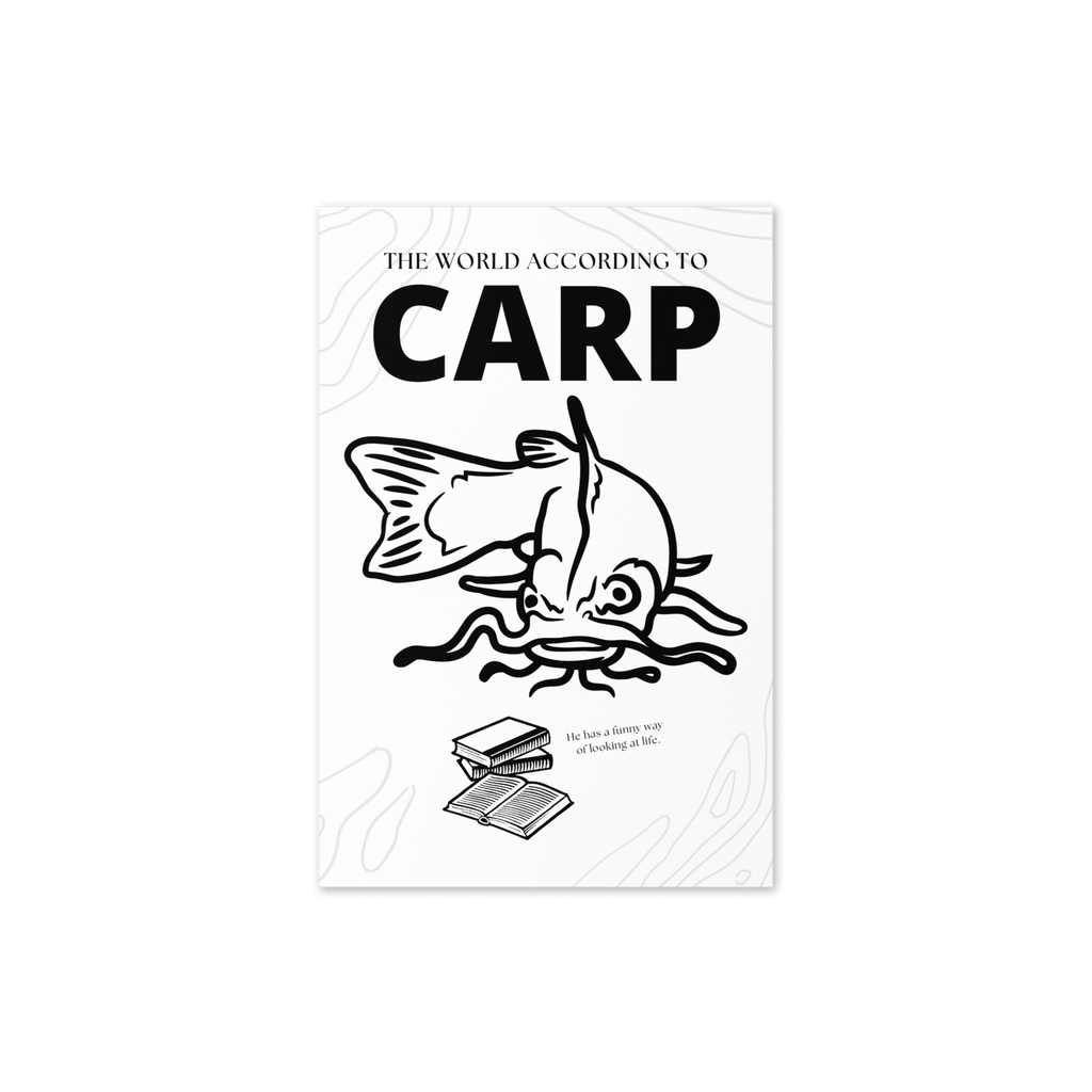 The World According to Carp | Greeting Card 4″×6″ Greeting & Note Cards Jolly & Goode