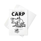 The World According to Carp | Greeting Card 5″×7″ Greeting & Note Cards Jolly & Goode