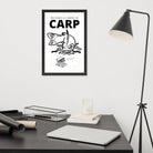The World According to Carp | Framed Poster 12″×18″ Posters, Prints, & Visual Artwork Jolly & Goode