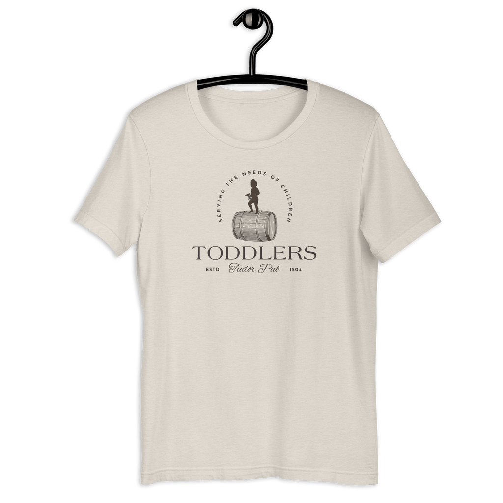 Toddlers Tudor Pub T-shirt Heather Dust / S Shirts & Tops Jolly & Goode