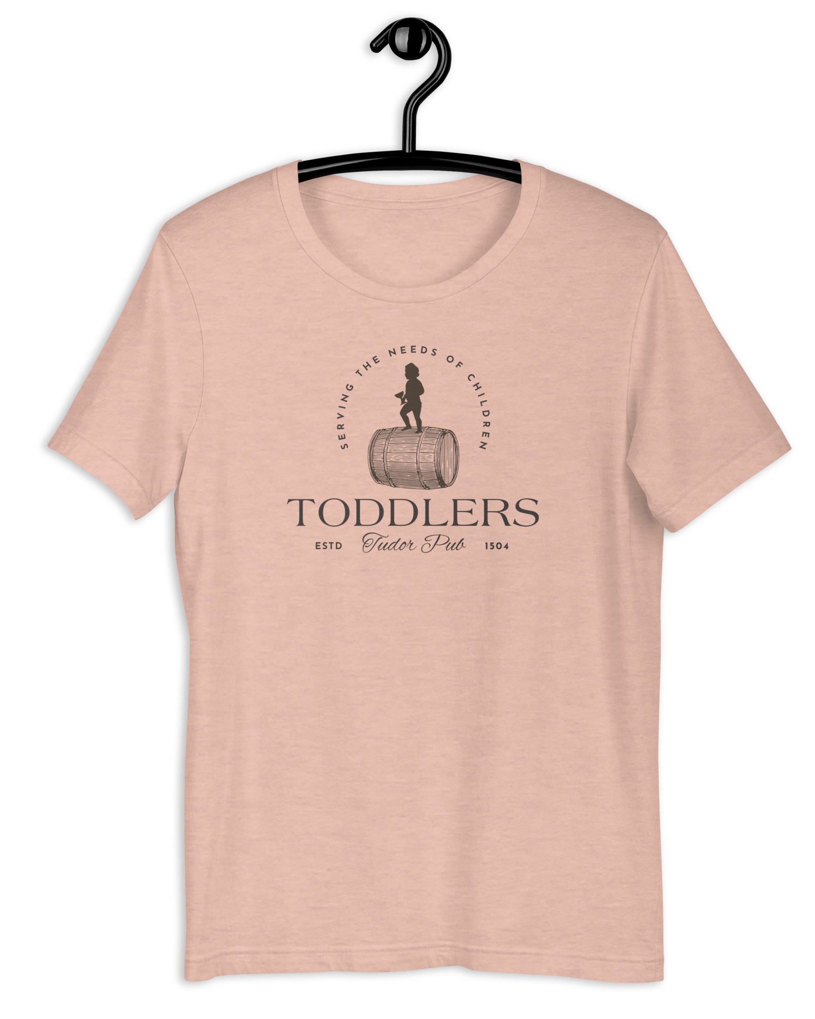 Toddlers Tudor Pub T-shirt Heather Prism Peach / S Shirts & Tops Jolly & Goode