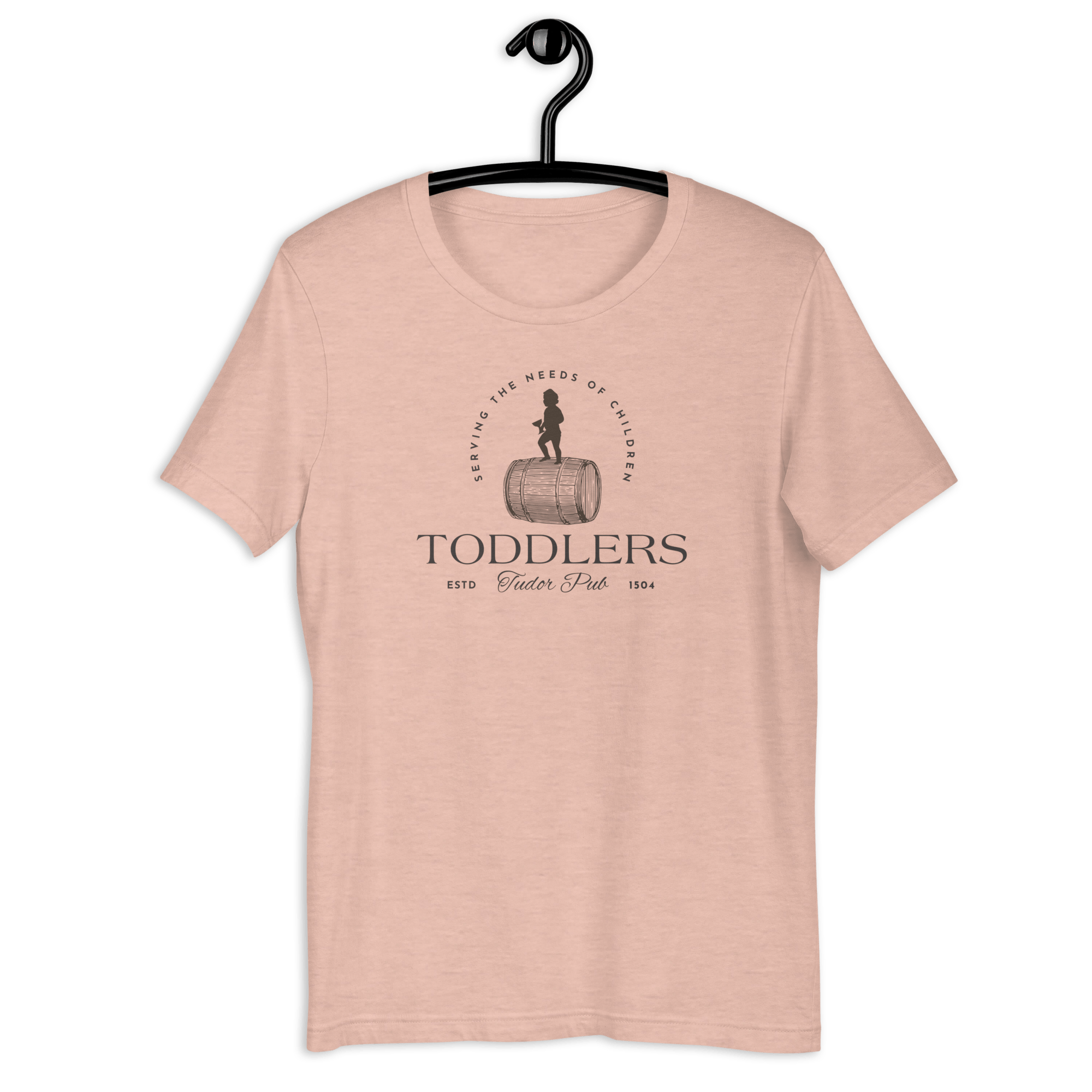 Toddlers Tudor Pub T-shirt Heather Prism Peach / S Shirts & Tops Jolly & Goode