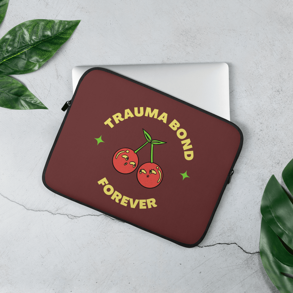 Trauma Bond Forever Laptop Sleeve 13″ Computer Accessories Jolly & Goode