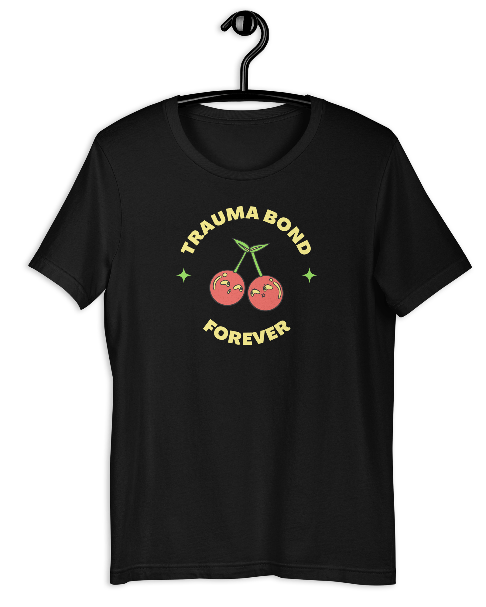 Trauma Bond Forever T-shirt Black / S Shirts & Tops Jolly & Goode