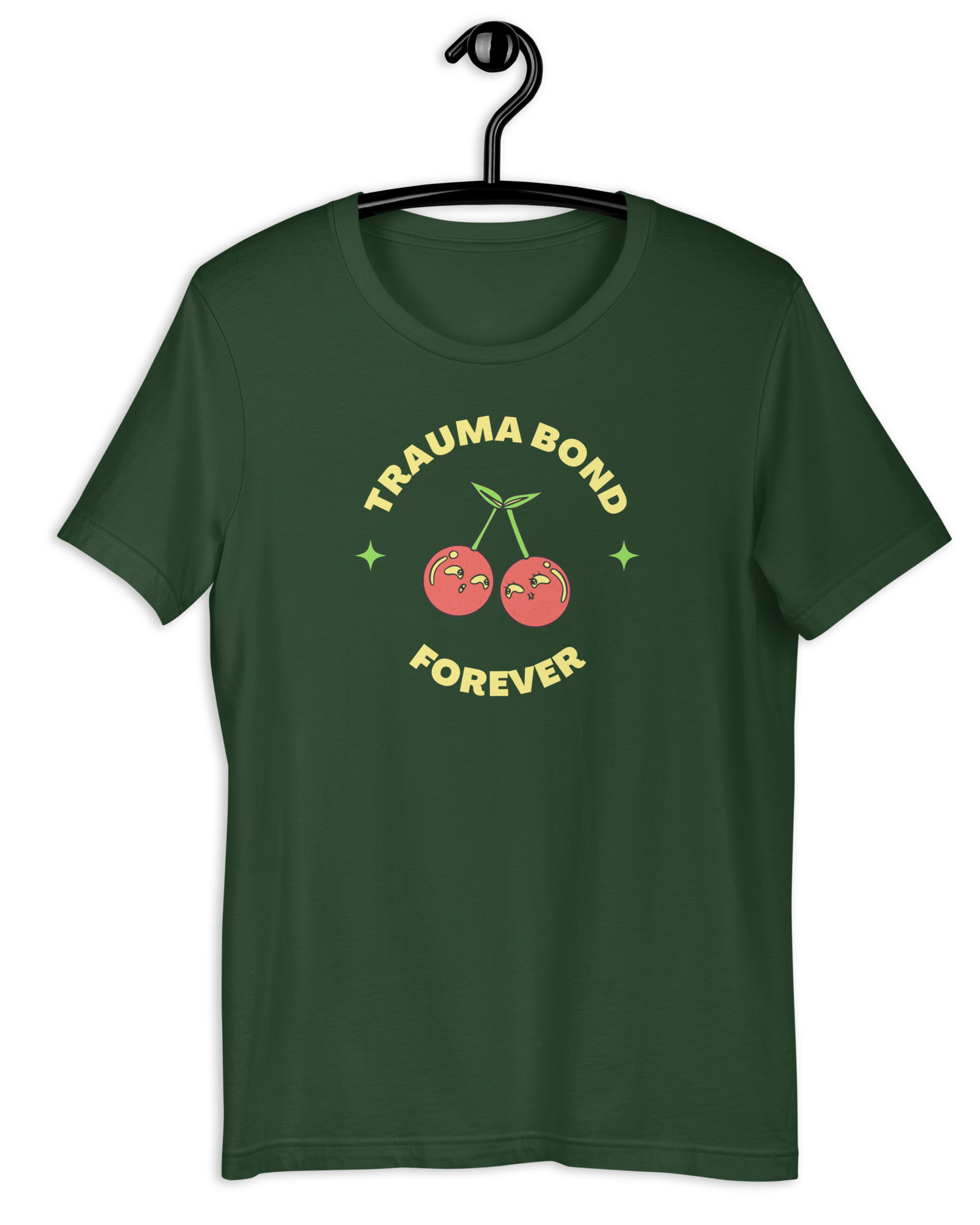 Trauma Bond Forever T-shirt Forest / S Shirts & Tops Jolly & Goode