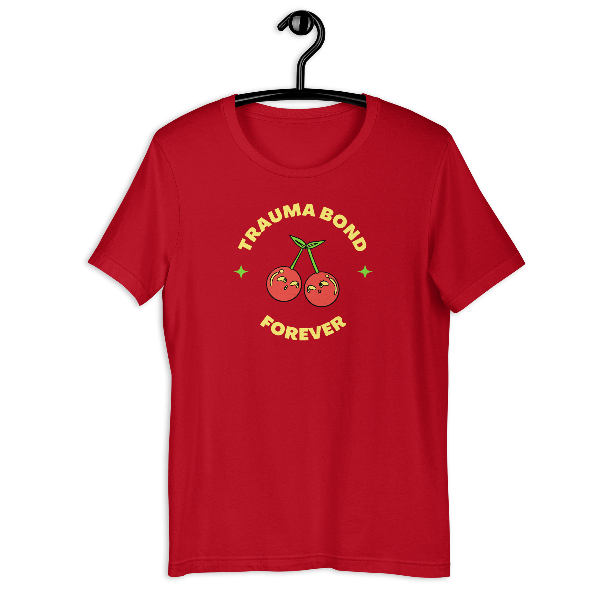Trauma Bond Forever T-shirt Red / S Shirts & Tops Jolly & Goode