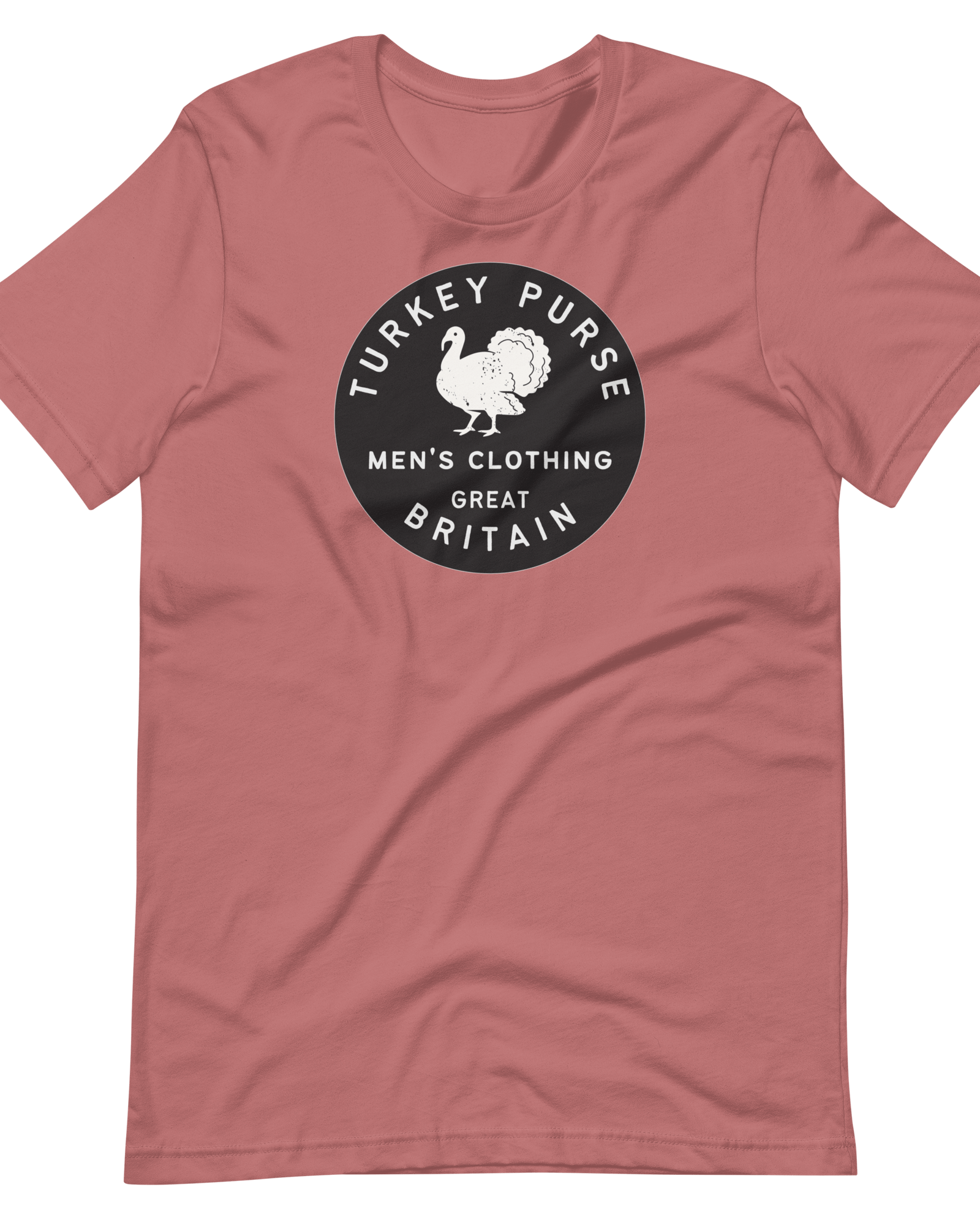 Turkey Purse Men's Clothing T-shirt Mauve / S Jolly & Goode