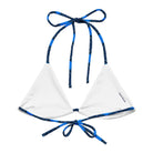 Tweedkini String Bikini Top | Scottish Blues Bikini Top Jolly & Goode