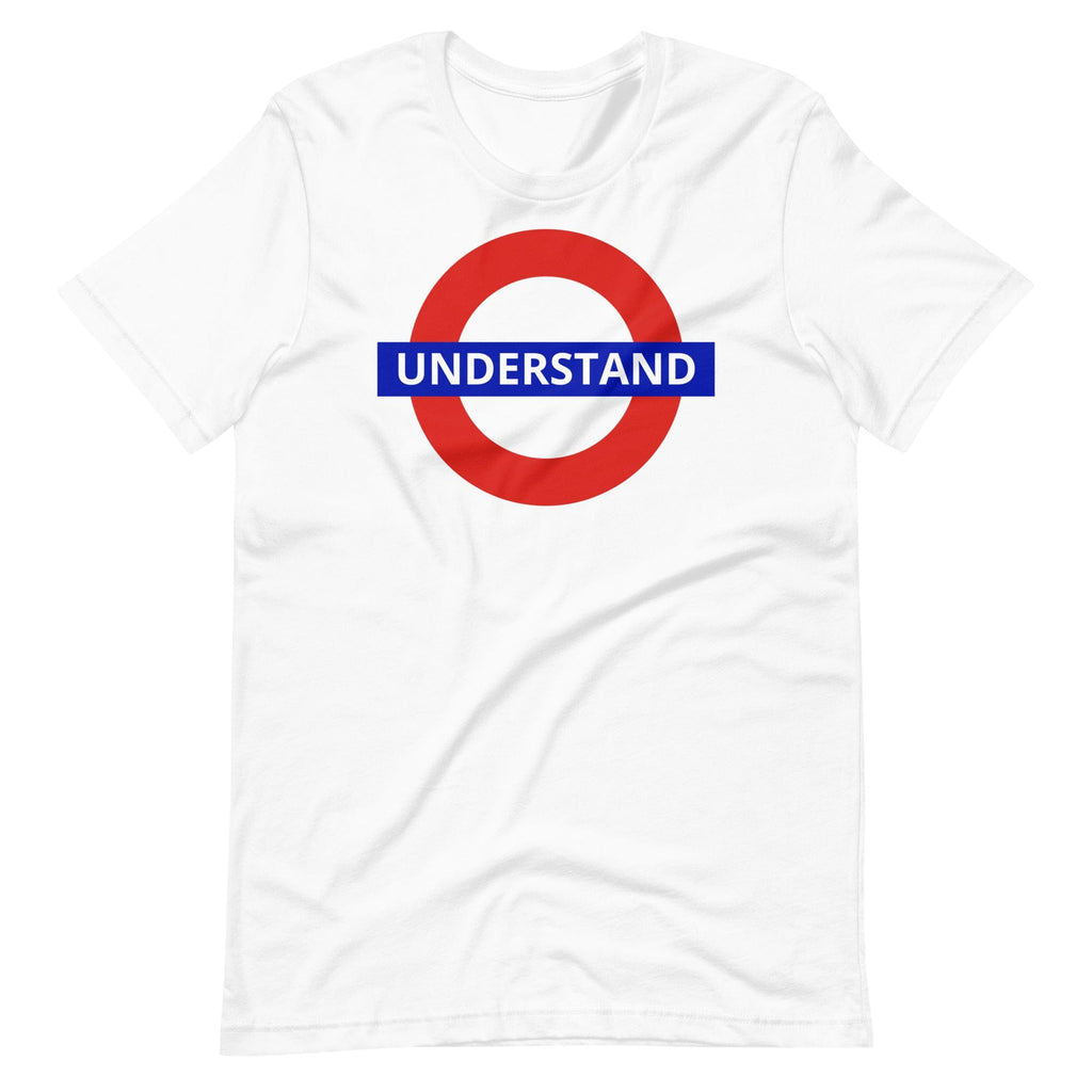 Understand London Underground T-shirt White / S Jolly & Goode