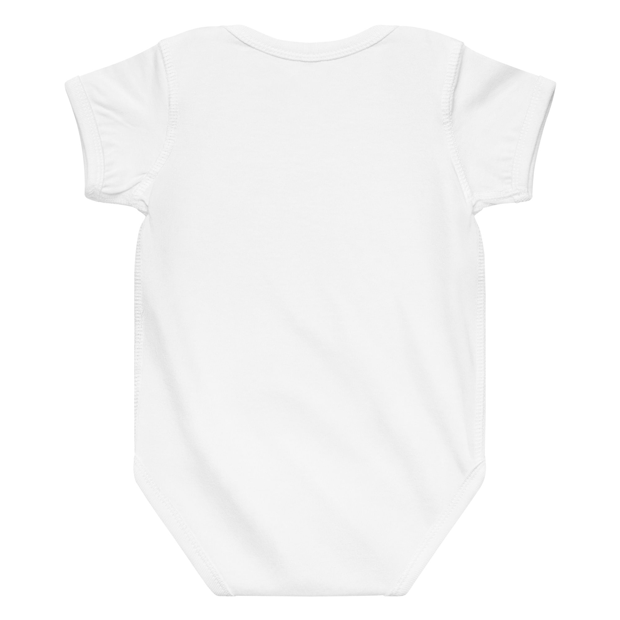 Union Jack Baby Bodysuit Onesie | 100% combed cotton jersey.