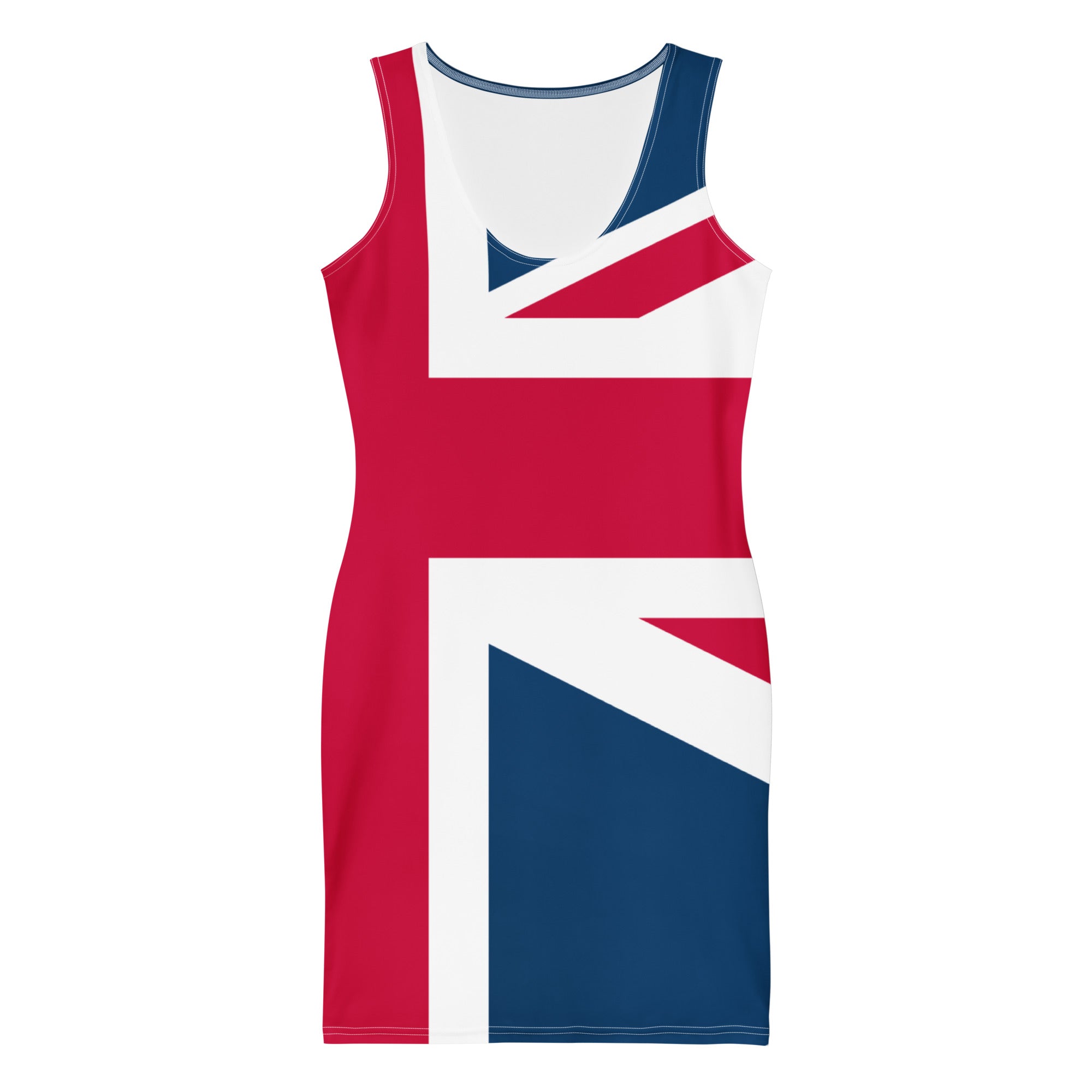 Union Jack Bodycon Dress | Fitted Dress.