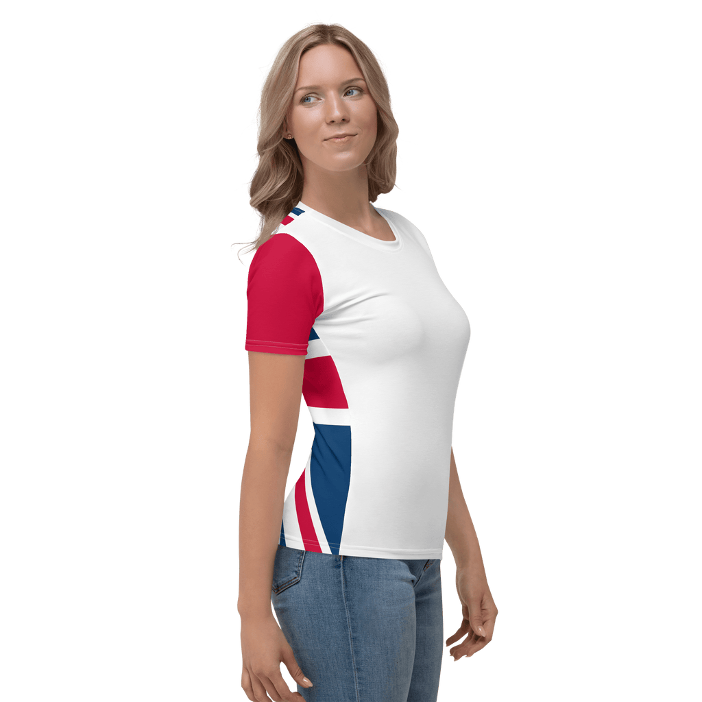 Union Jack Front to Back Women's Shirt XS Women's Shirts Jolly & Goode