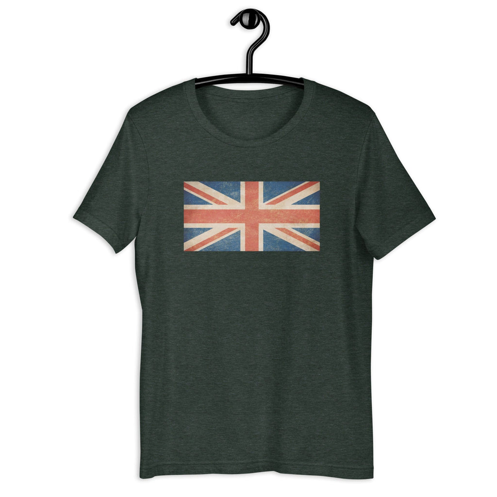 Union Jack T-shirt Heather Forest / S Jolly & Goode