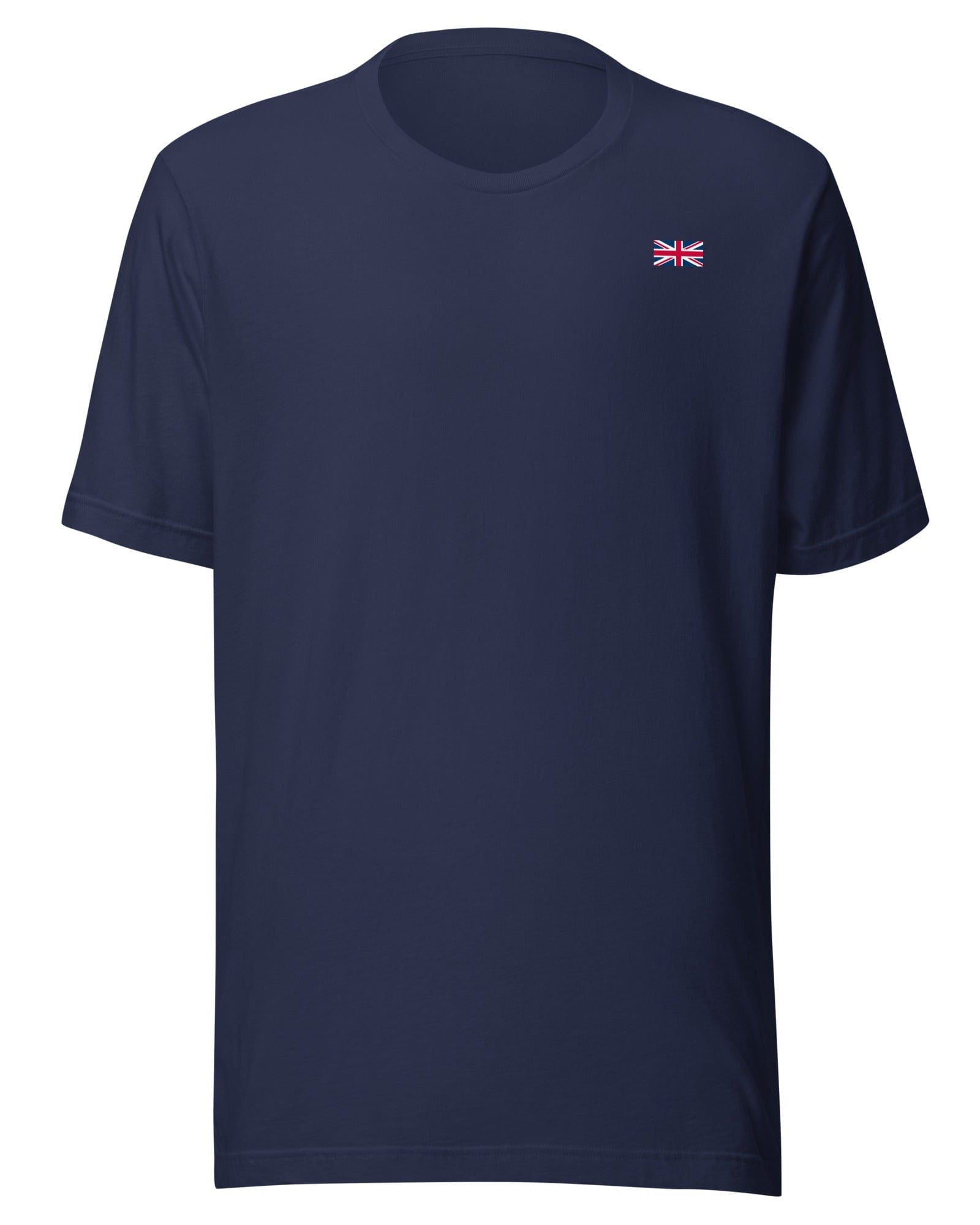 Union Jack T-shirt | Left Chest | Subtle Navy / S Shirts & Tops Jolly & Goode