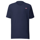 Union Jack T-shirt | Left Chest | Subtle Navy / S Shirts & Tops Jolly & Goode