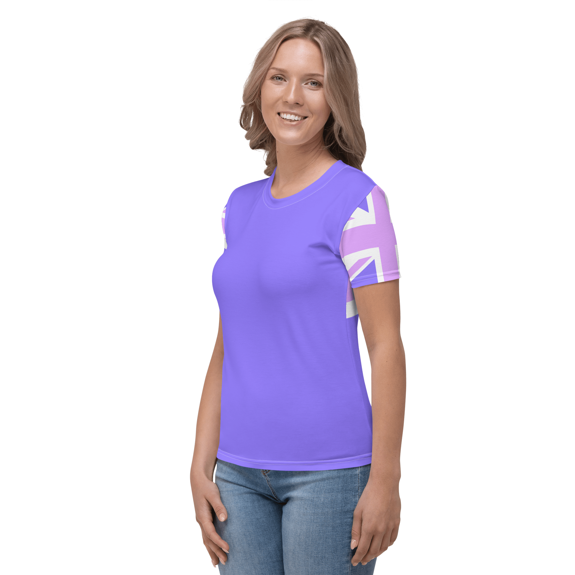 Union Jack Women's T-shirt | Purple Shirts & Tops Jolly & Goode