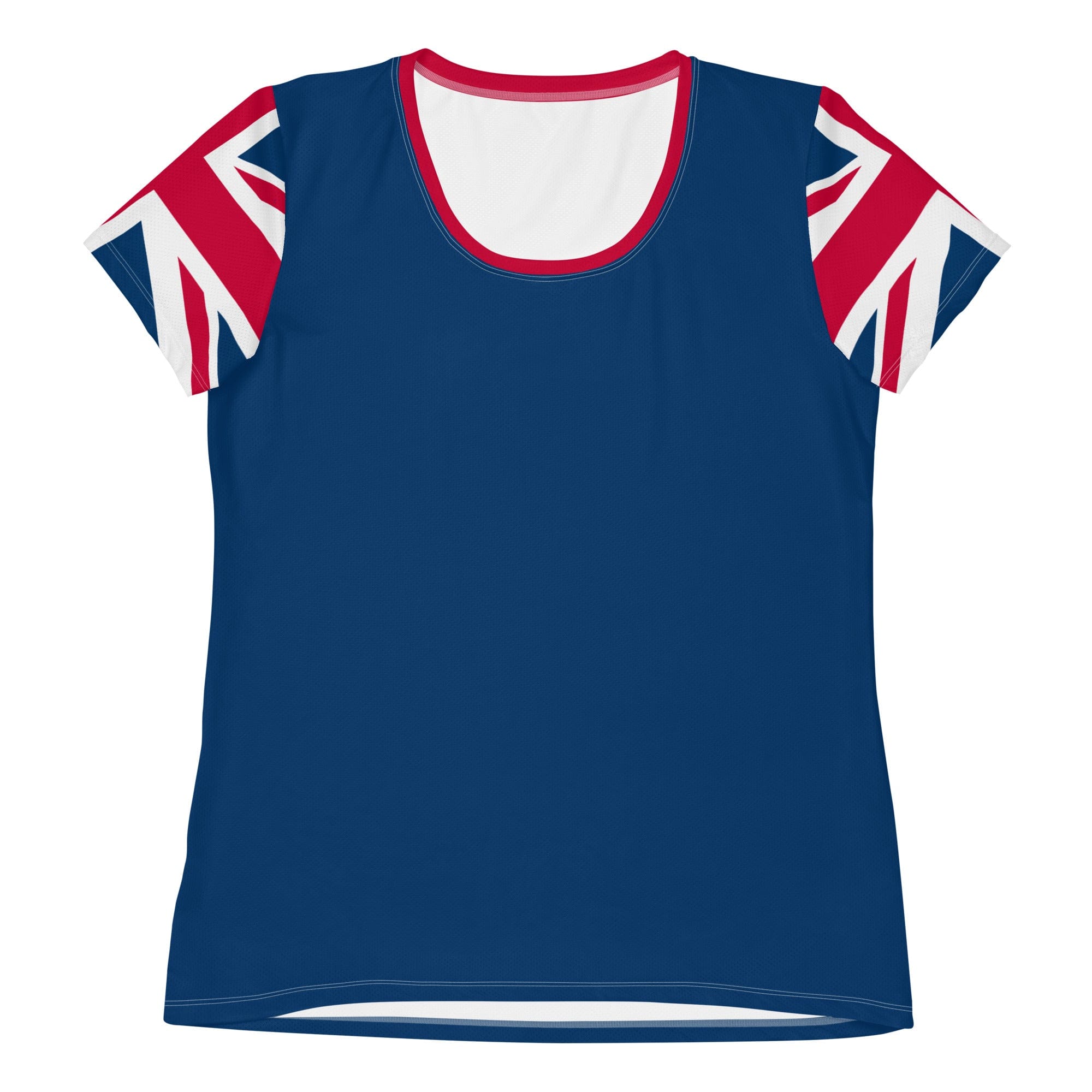 Union Jack Women s Workout Shirt