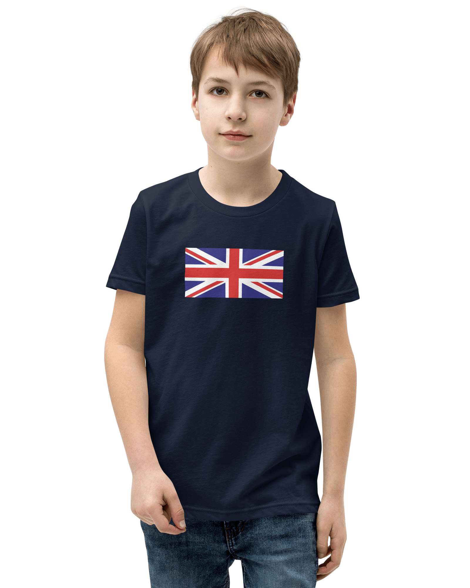 Union Jack Youth T-shirt Navy / S kids t-shirts Jolly & Goode