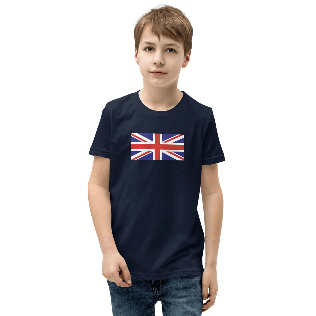 Union Jack Youth T-shirt Navy / S kids t-shirts Jolly & Goode