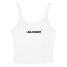 Unlocked Women’s Micro-Rib Vest (or Tank Top) Women's Vests Jolly & Goode