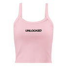 Unlocked Women’s Micro-Rib Vest (or Tank Top) Women's Vests Jolly & Goode