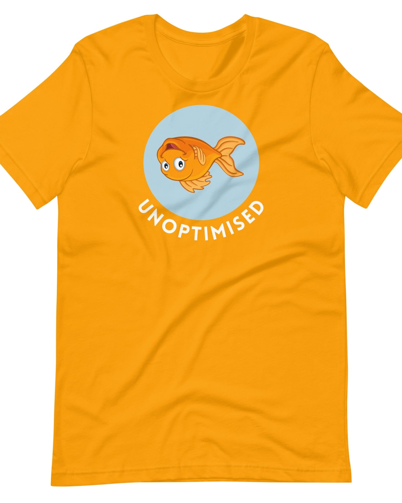 Unoptimised Goldfish T-shirt Gold / S Shirts & Tops Jolly & Goode