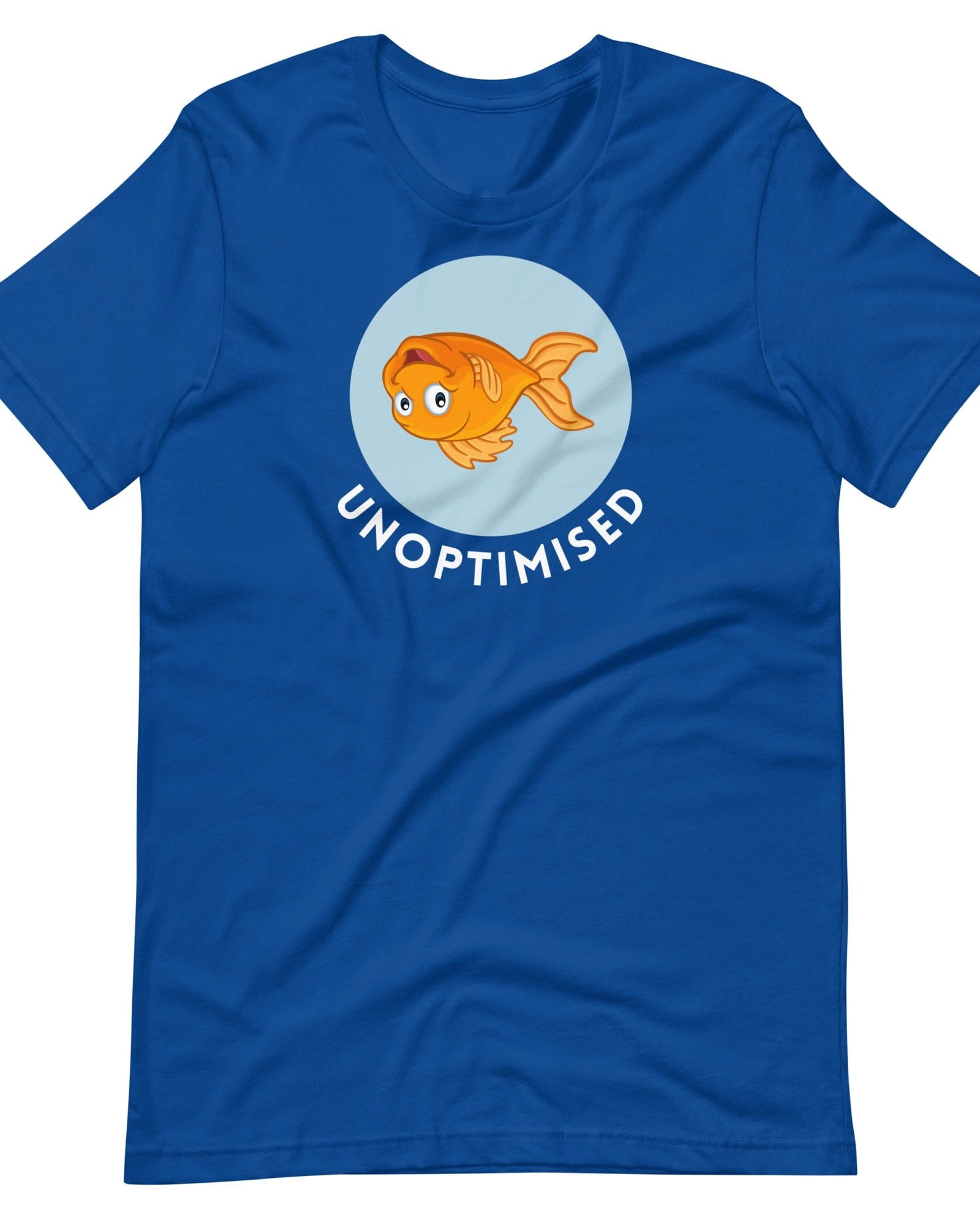 Unoptimised Goldfish T-shirt True Royal / S Shirts & Tops Jolly & Goode