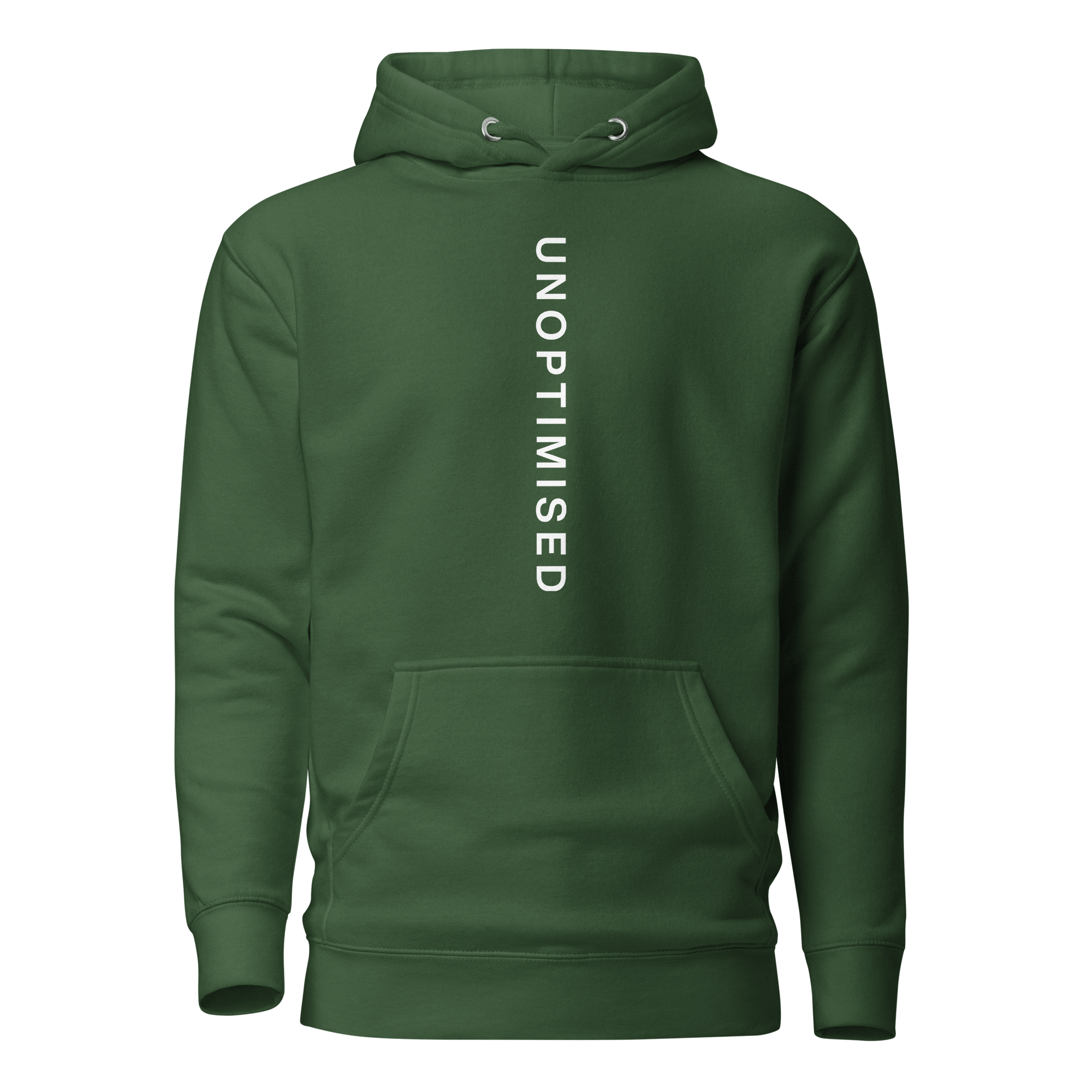 Unoptimised Hoodie | Unisex Forest Green / S Hoodies Jolly & Goode