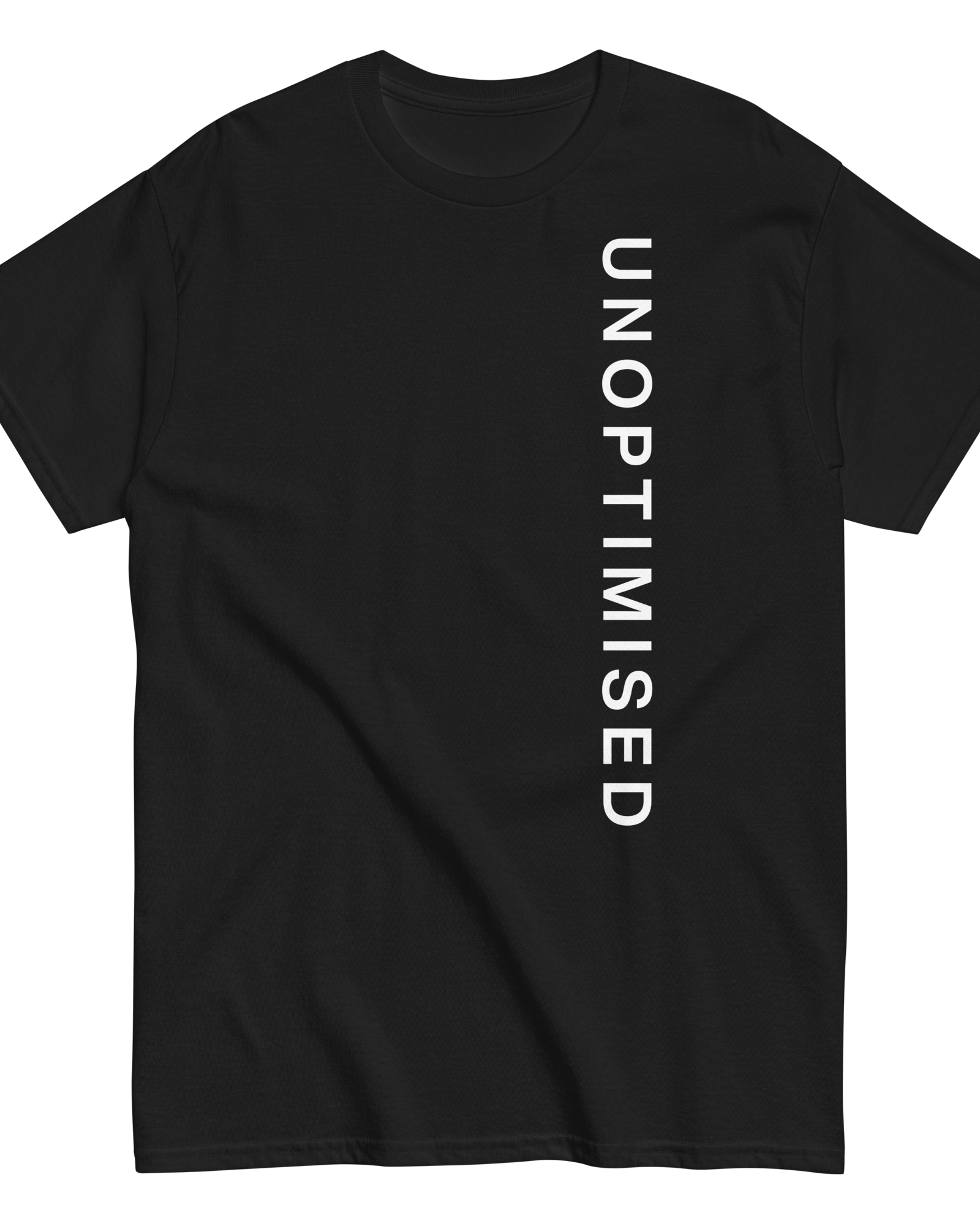 Unoptimised | Men's Heavyweight T-shirt Black / S Jolly & Goode