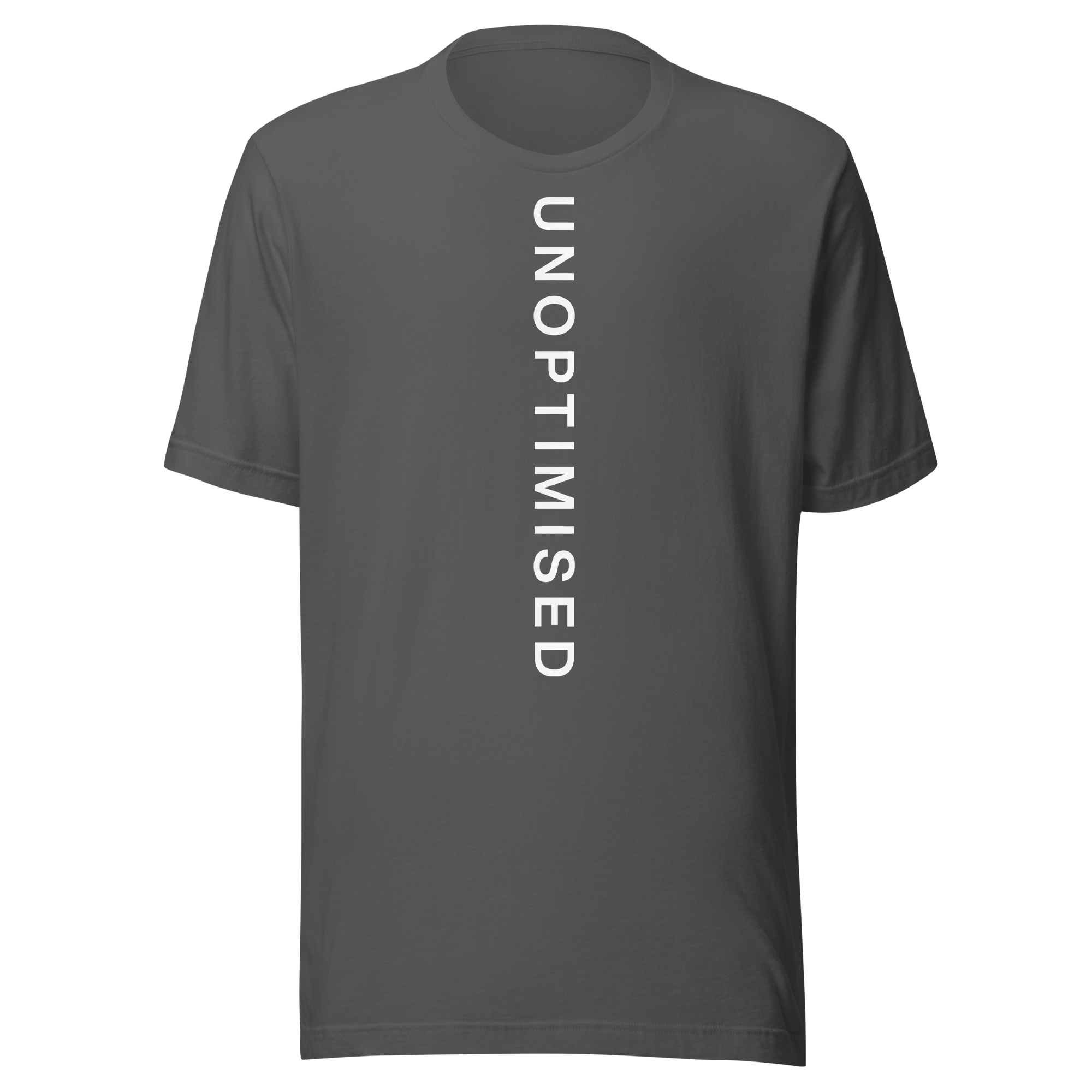 Unoptimised T-shirt | Unisex Asphalt / S Shirts & Tops Jolly & Goode