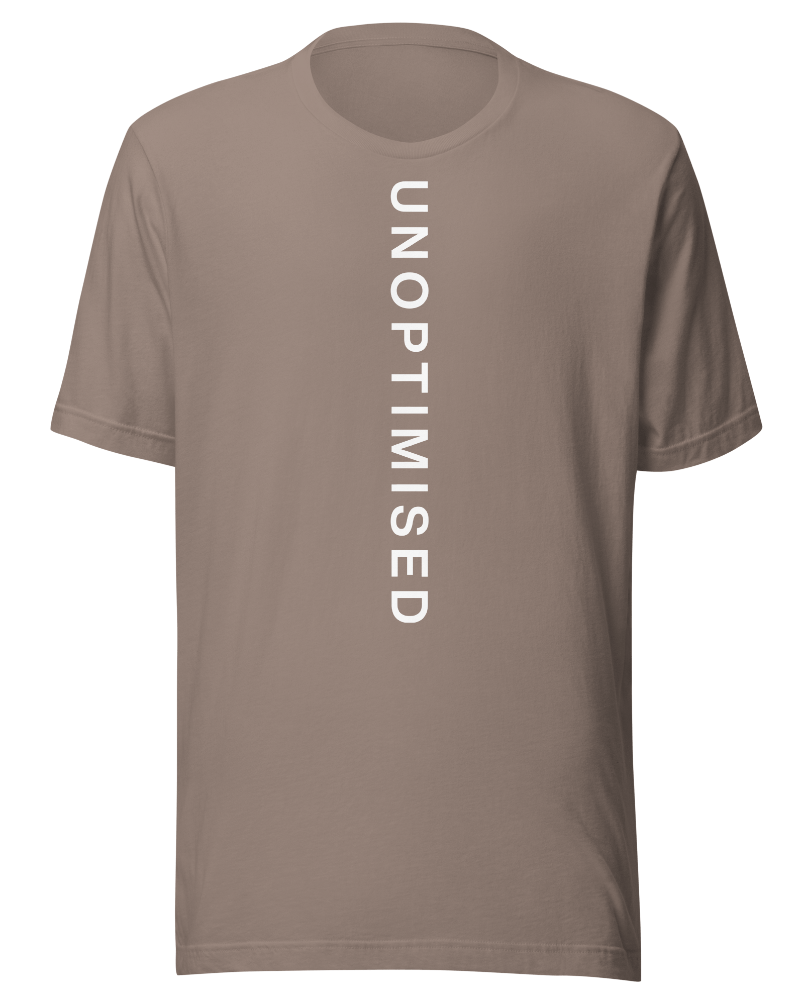 Unoptimised T-shirt | Unisex Pebble / S Shirts & Tops Jolly & Goode
