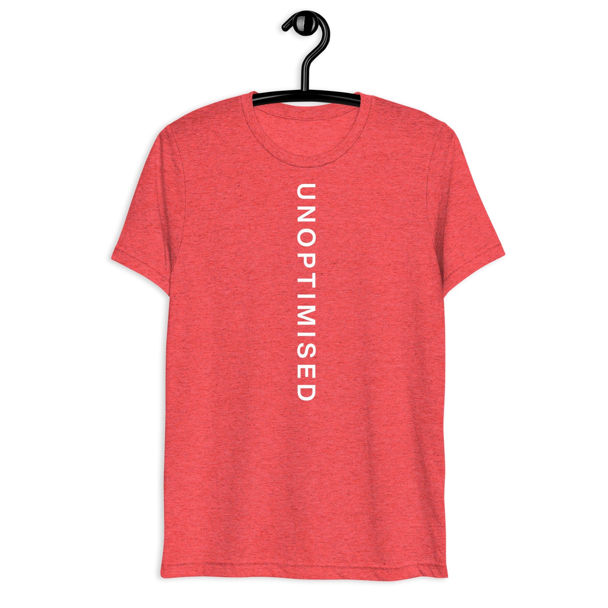 Unoptimised Tri-blend T-shirt | Unisex Fit Red Triblend / XS Shirts & Tops Jolly & Goode