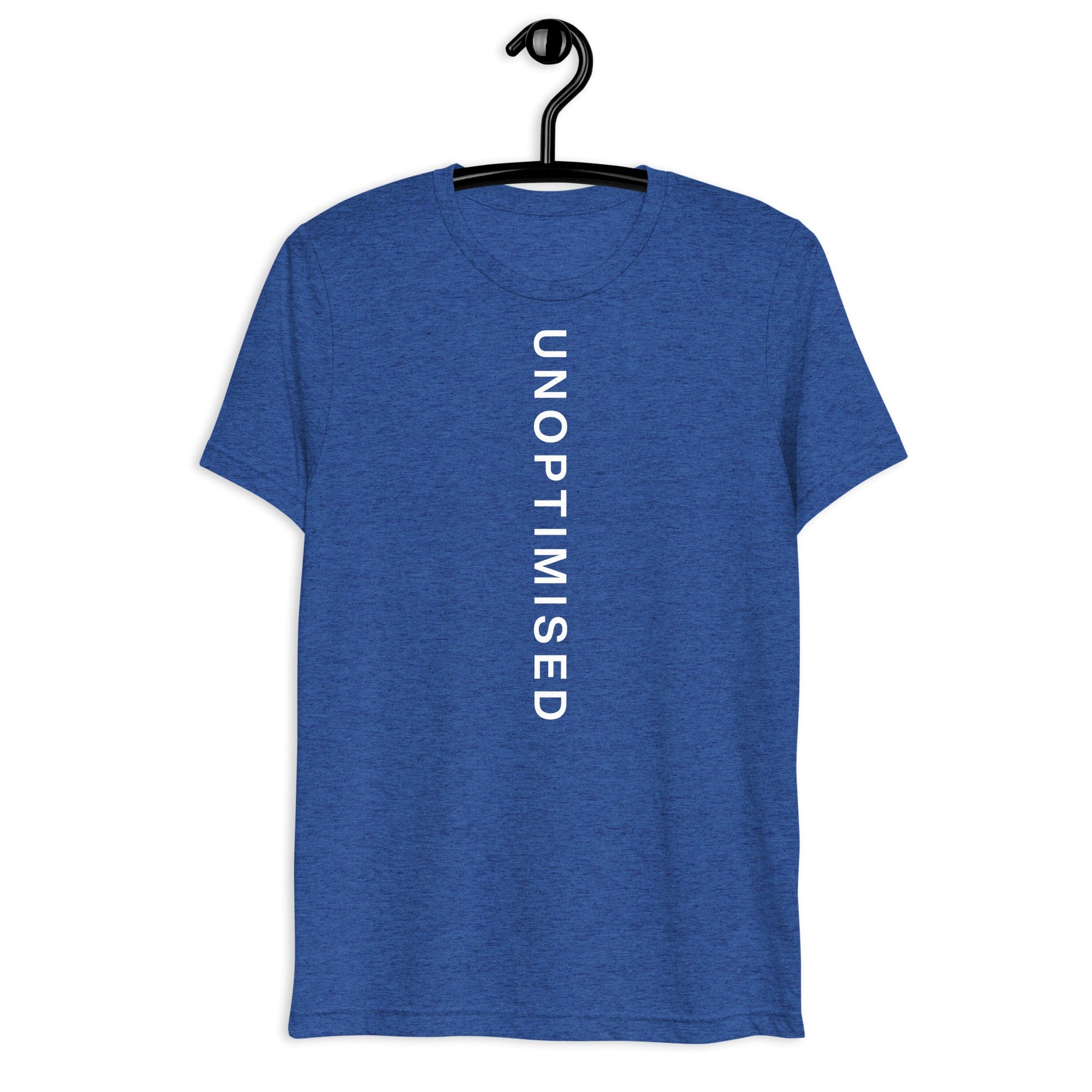 Unoptimised Tri-blend T-shirt | Unisex Fit True Royal Triblend / XS Shirts & Tops Jolly & Goode