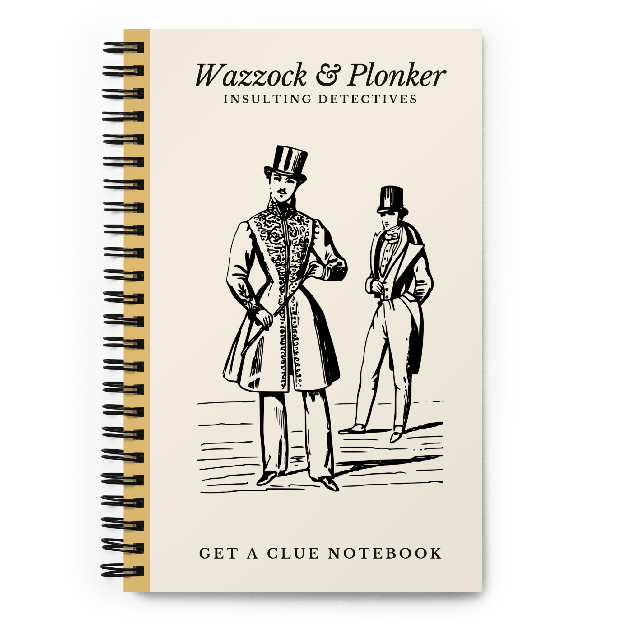 Wazzock & Plonker Get a Clue Notebook Notebooks & Notepads Jolly & Goode