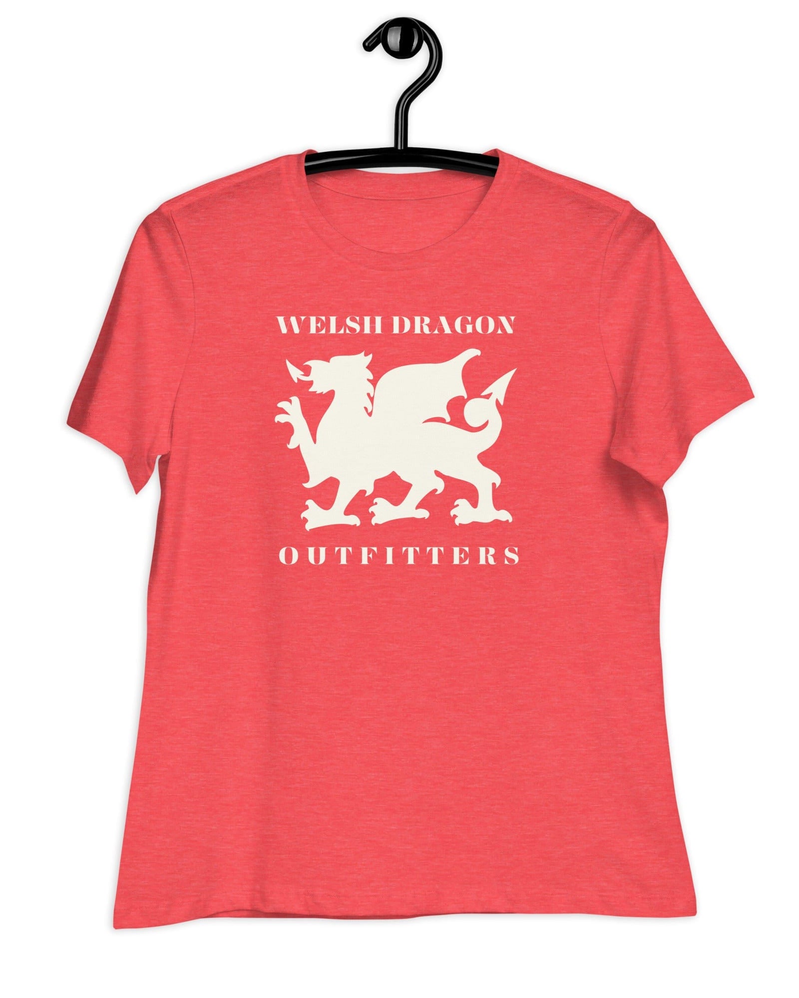 Welsh Dragon Outfitters T-shirt | Women's Relaxed Shirts & Tops Jolly & Goode