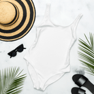 White On White Swimsuit | One-Piece XS Swimwear Jolly & Goode