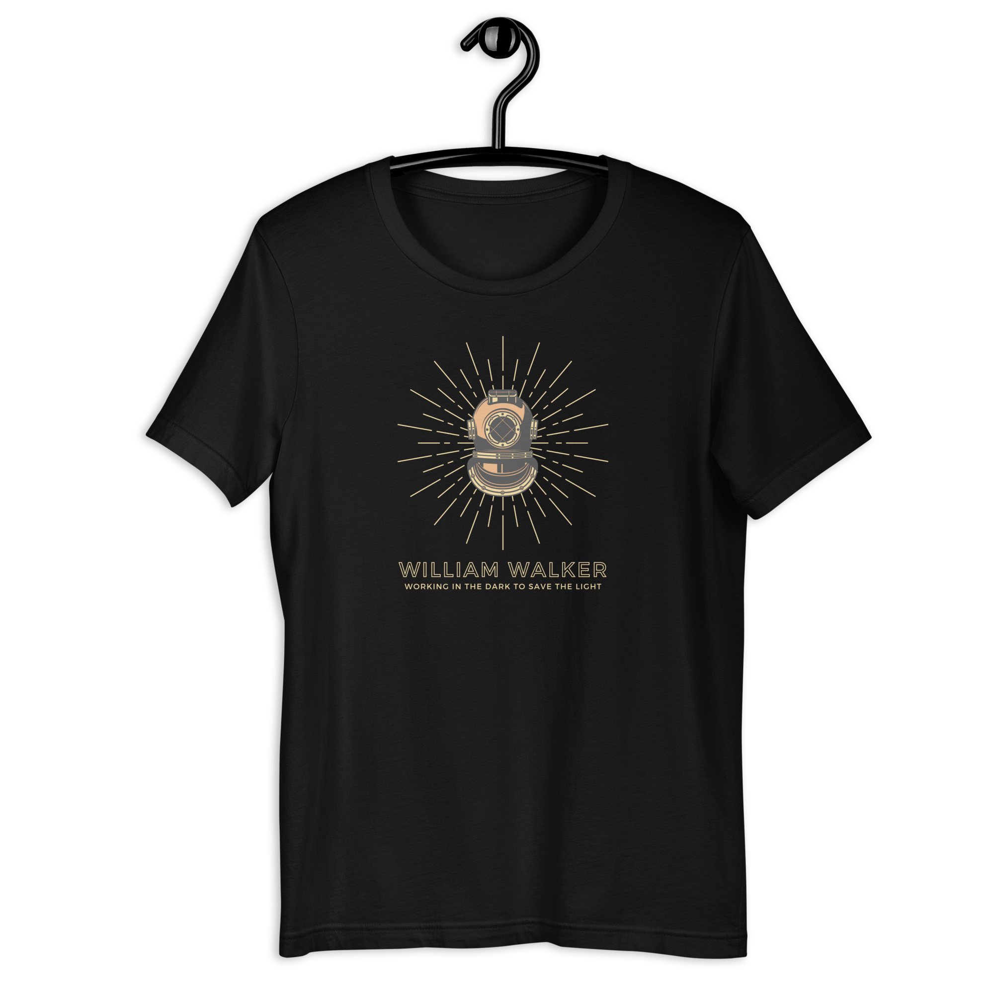 William Walker T-shirt Black / S Shirts & Tops Jolly & Goode