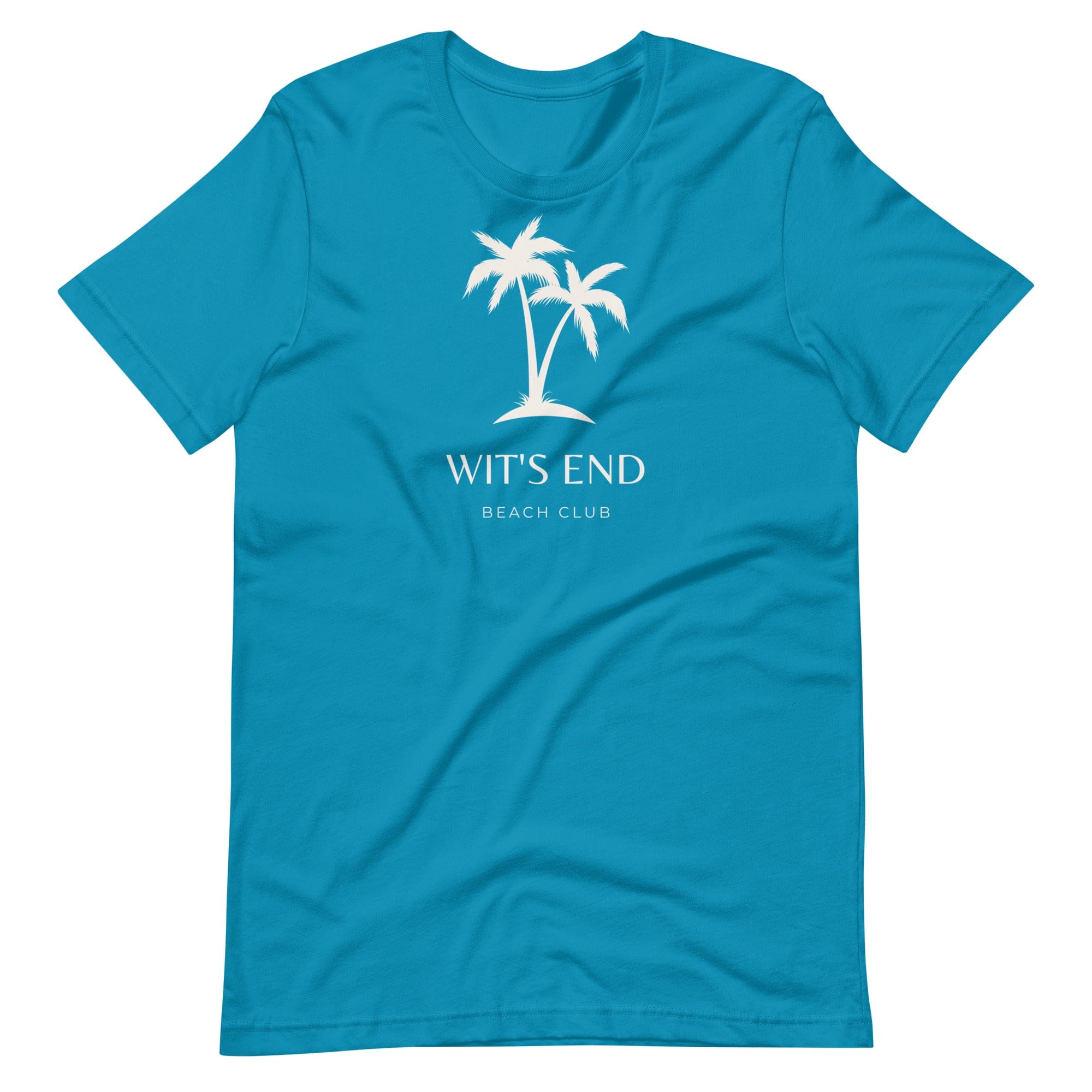 Wit's End Beach Club T-shirt Aqua / S Shirts & Tops Jolly & Goode