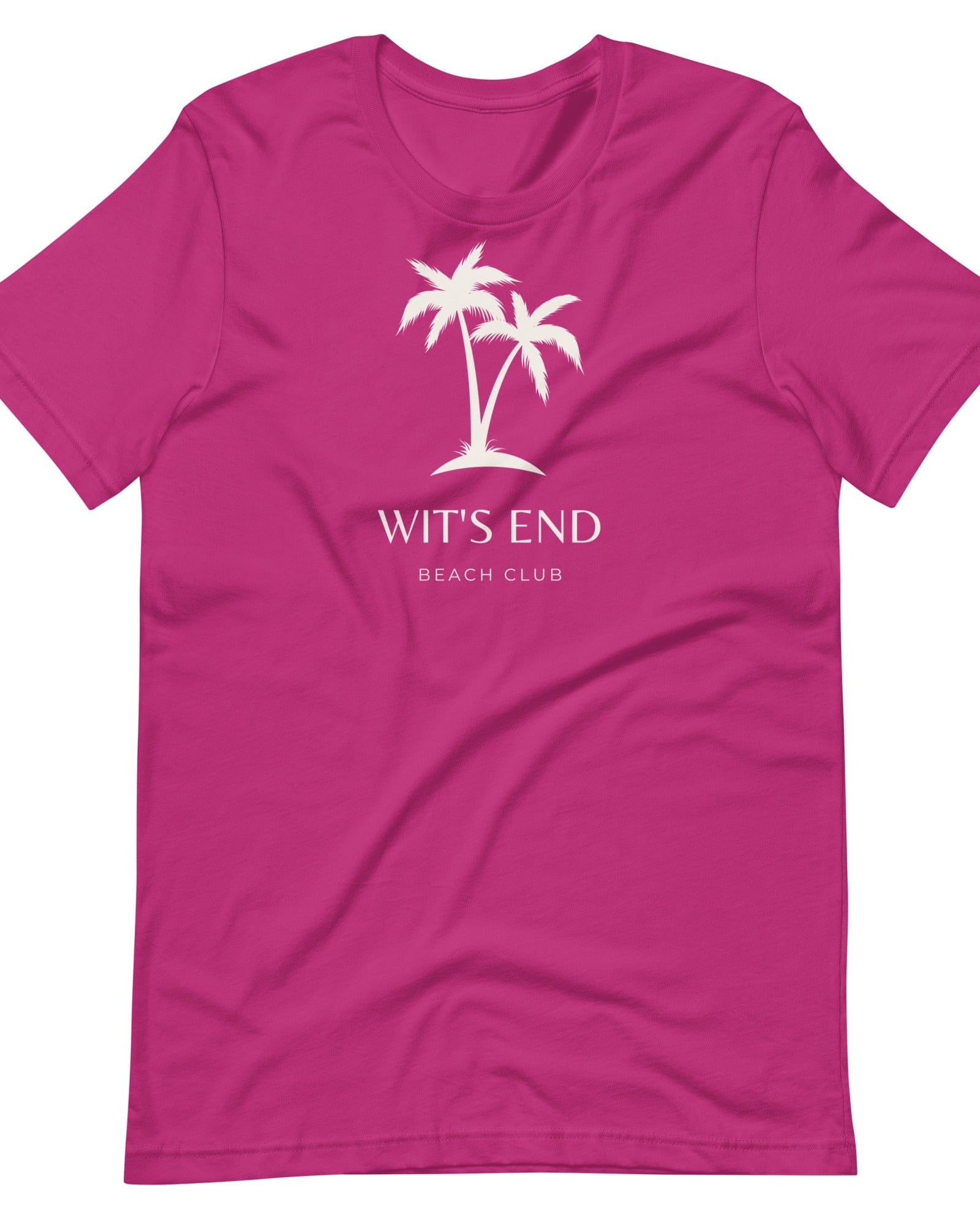 Wit's End Beach Club T-shirt Berry / S Shirts & Tops Jolly & Goode