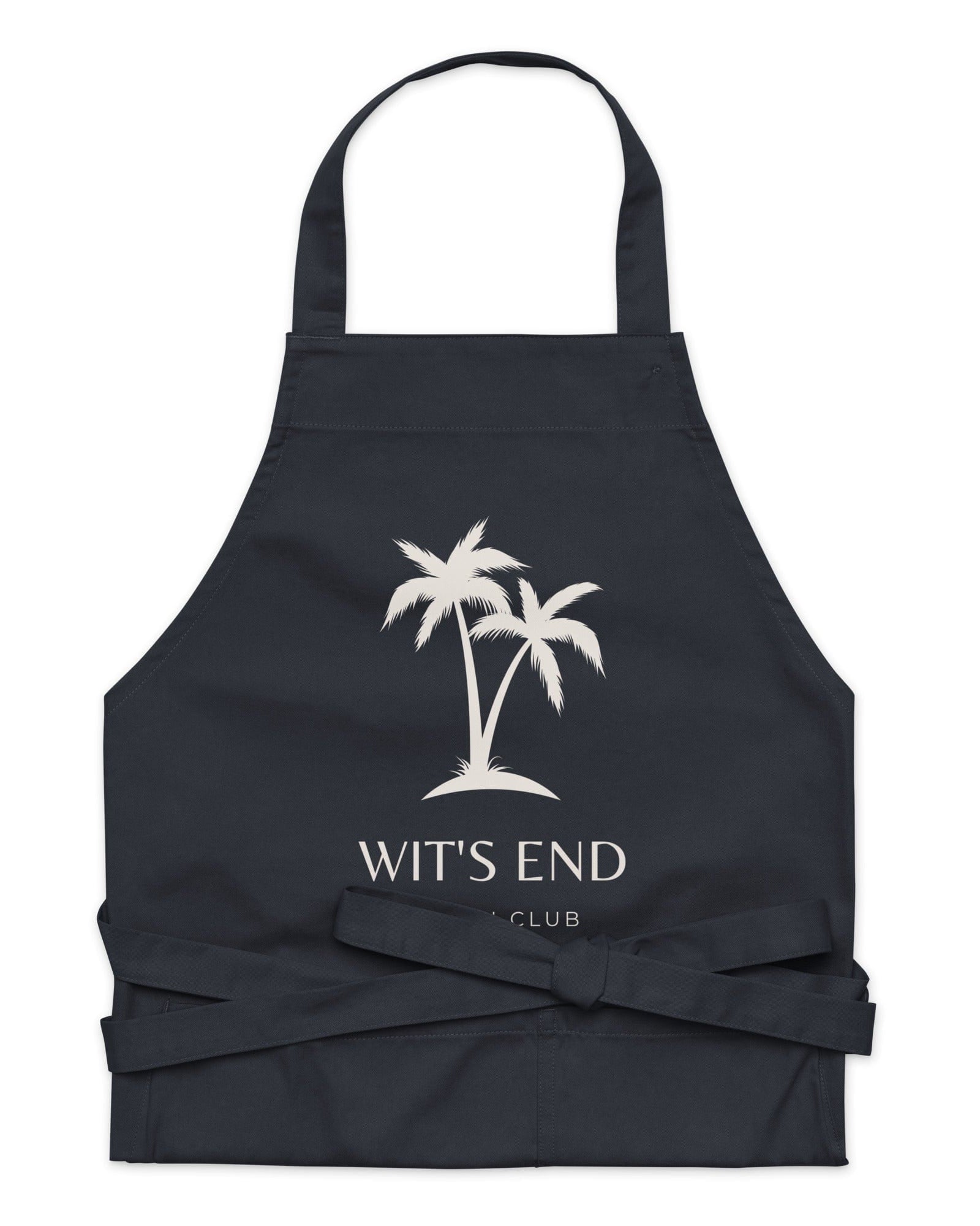 Wit's End Apron | Organic Cotton Navy Aprons Jolly & Goode