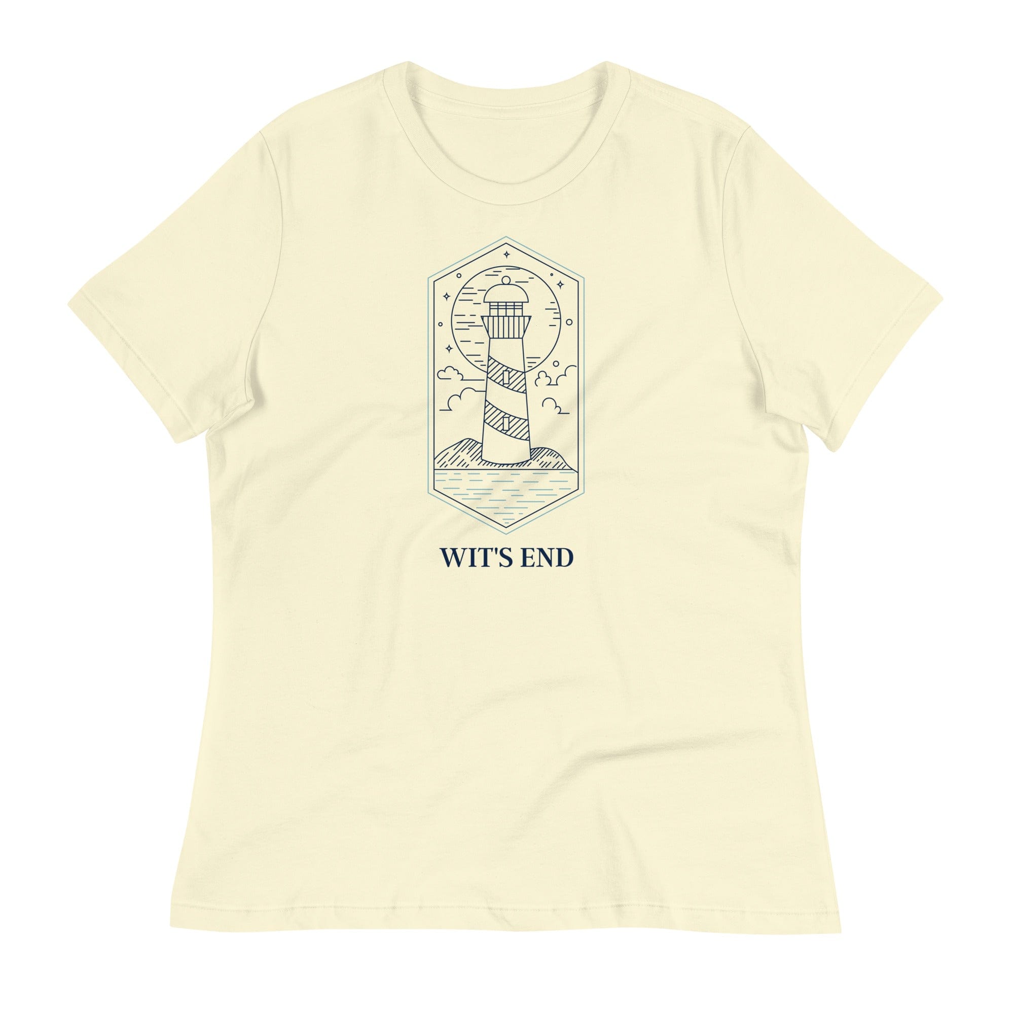 Wit's End | Women's Relaxed T-Shirt Citron / S Shirts & Tops Jolly & Goode