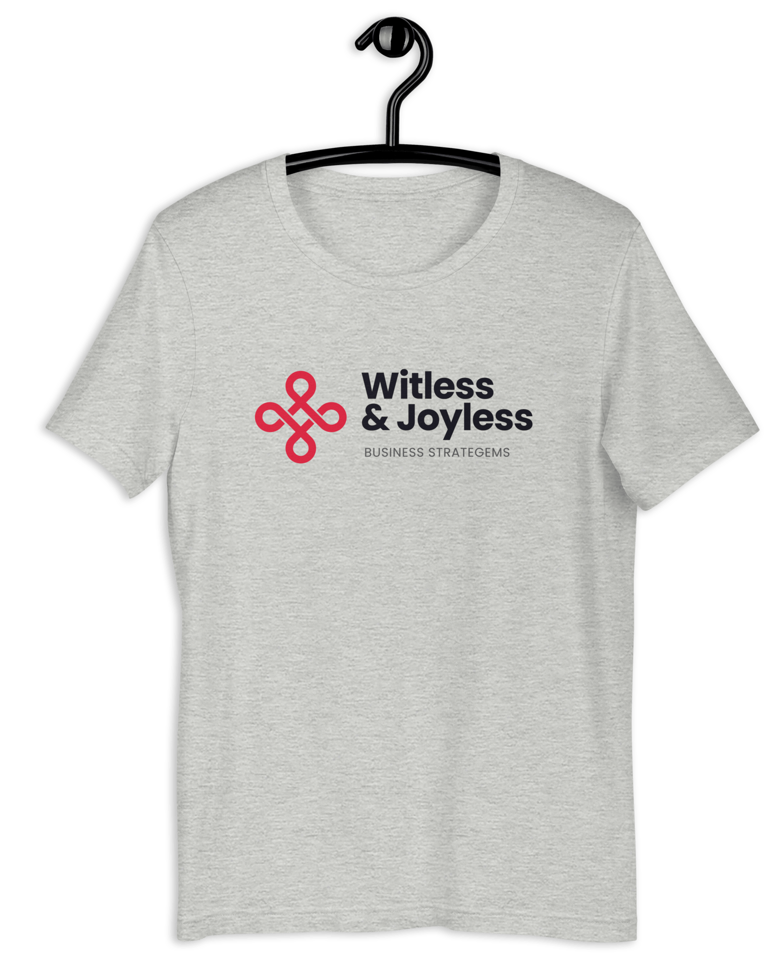 Witless & Joyless T-shirt Athletic Heather / S Shirts & Tops Jolly & Goode