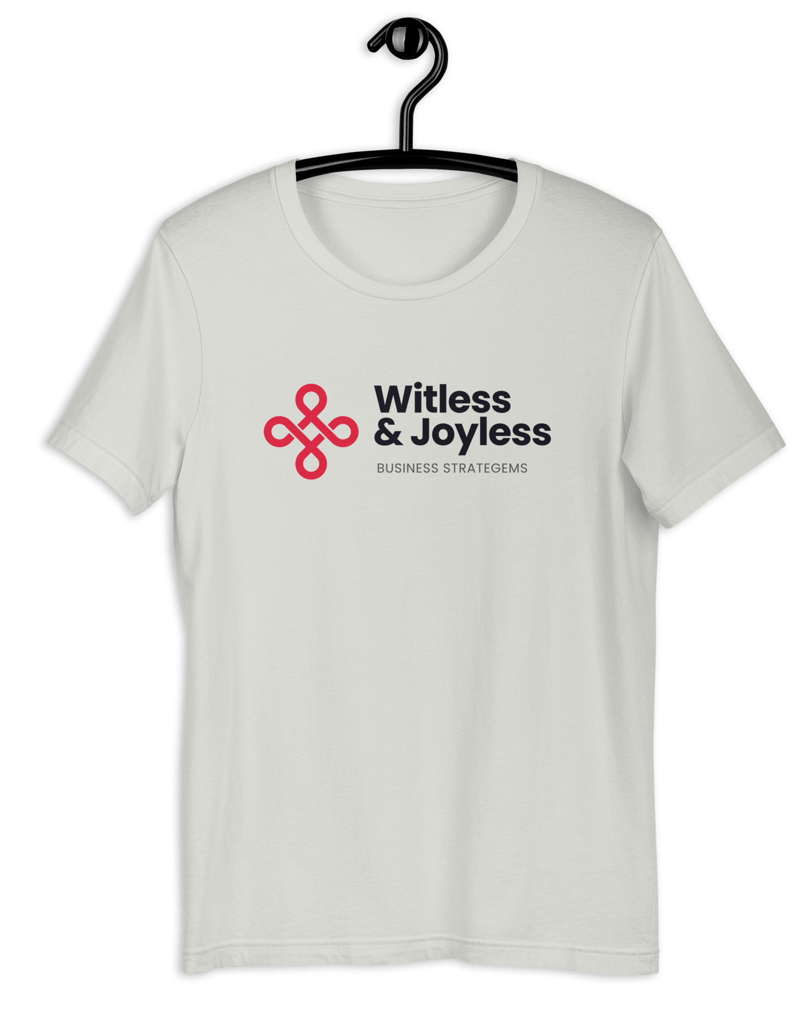 Witless & Joyless T-shirt Silver / S Shirts & Tops Jolly & Goode