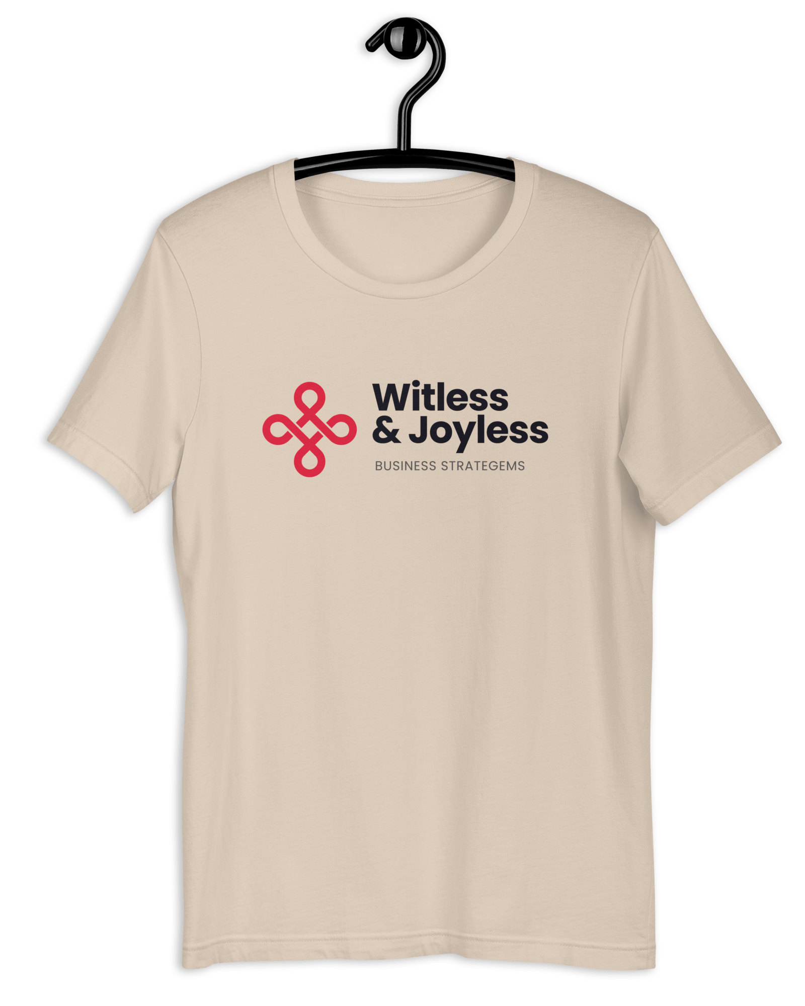 Witless & Joyless T-shirt Soft Cream / S Shirts & Tops Jolly & Goode