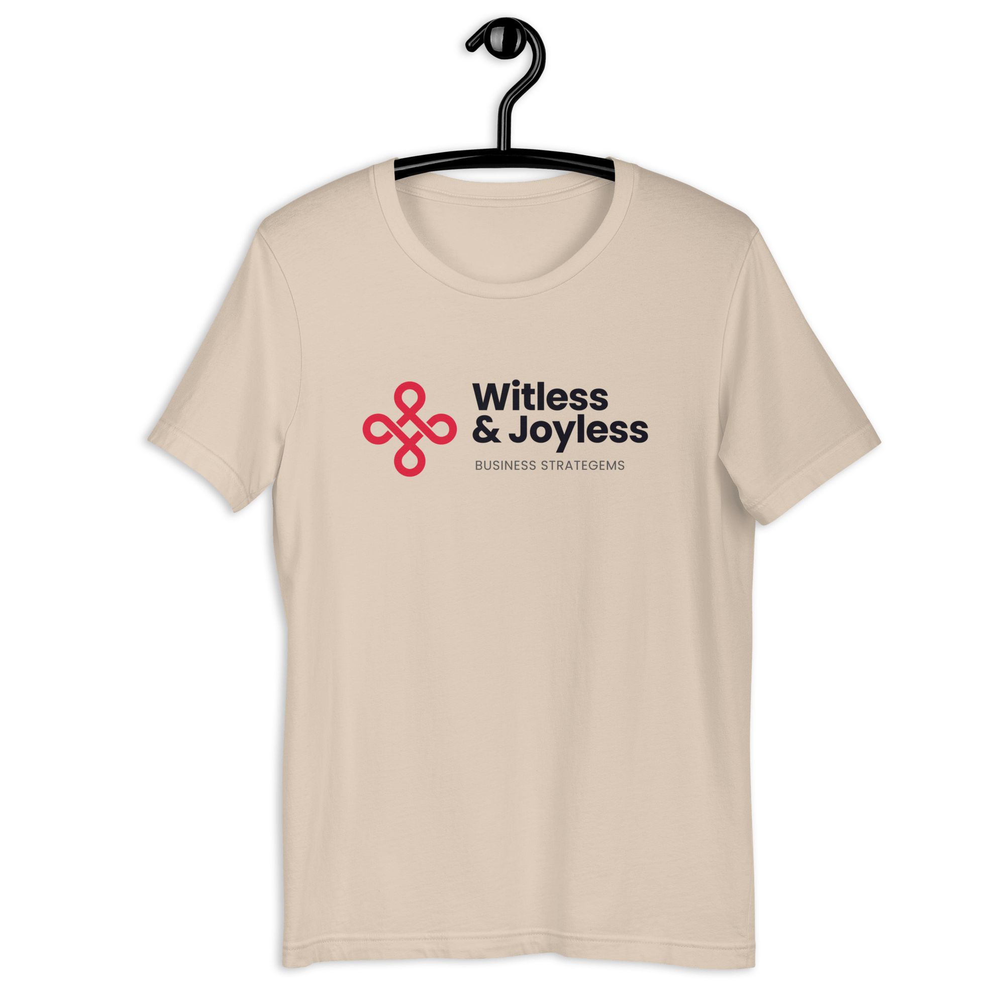 Witless & Joyless T-shirt Soft Cream / S Shirts & Tops Jolly & Goode